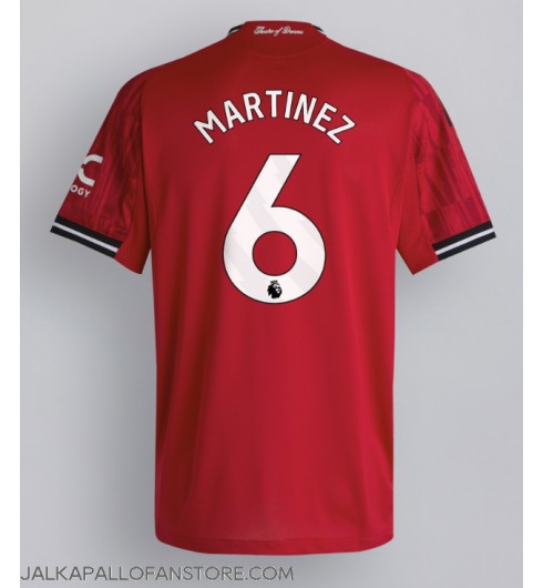 Manchester United Lisandro Martinez #6 Kotipaita 2025-26 Lyhythihainen Manchester United Lisandro Martinez #6 Kotipaita 2025-26 Lyhythihainen